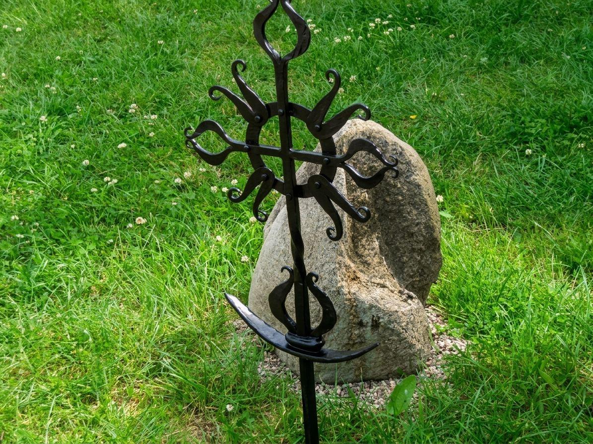 Forged sun crown