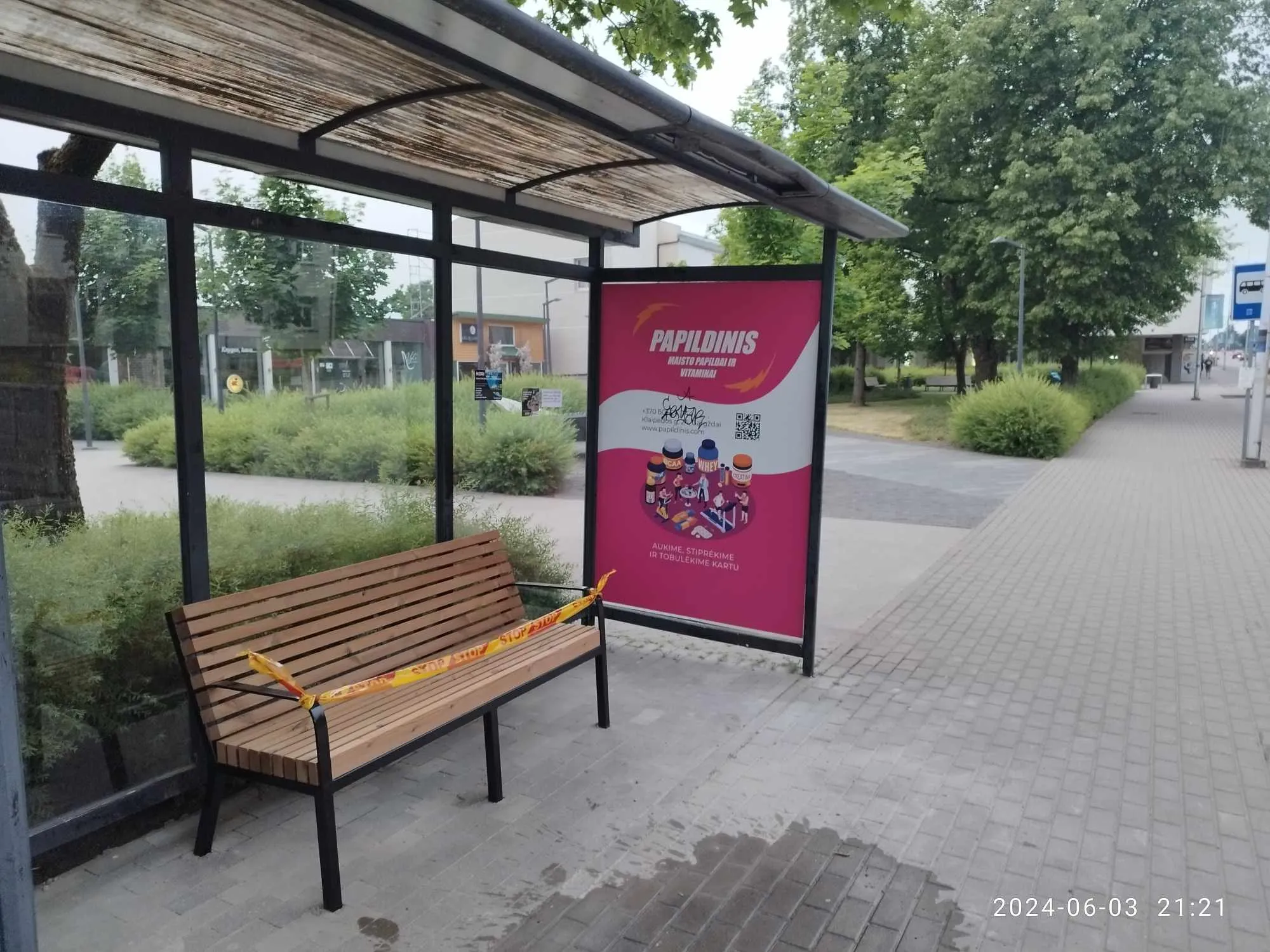 Lauko baldai, pašto dėžutės